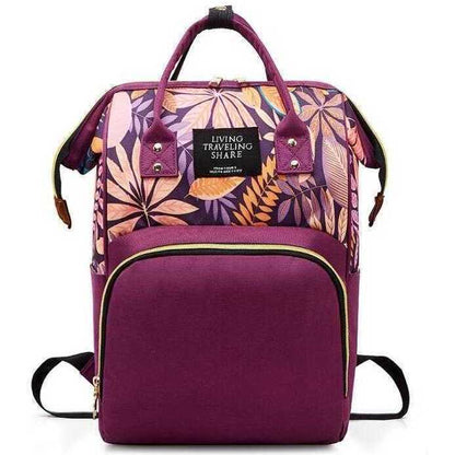 Rucsac multifunctional mamici Leaves Bambinice BN028