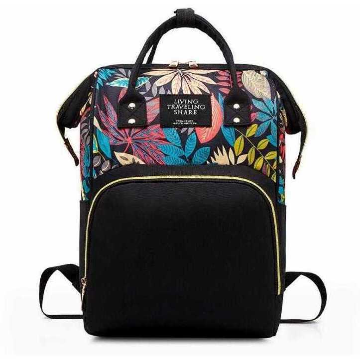 Rucsac multifunctional mamici Leaves Bambinice BN028
