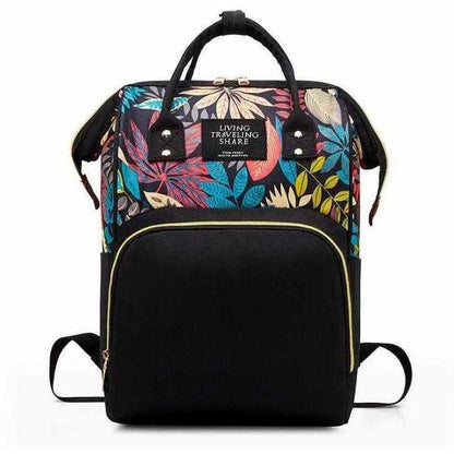 Rucsac multifunctional mamici Leaves Bambinice BN028