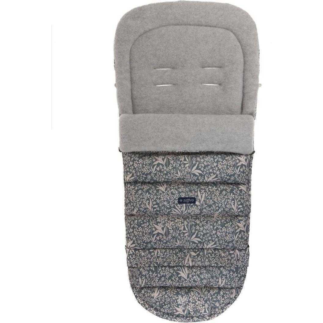 Sac de iarna pentru carucior si scaun auto iGrow 2.0 cu lana oaie Premium Organic Womar Zaffiro 3Z-IGW-PO