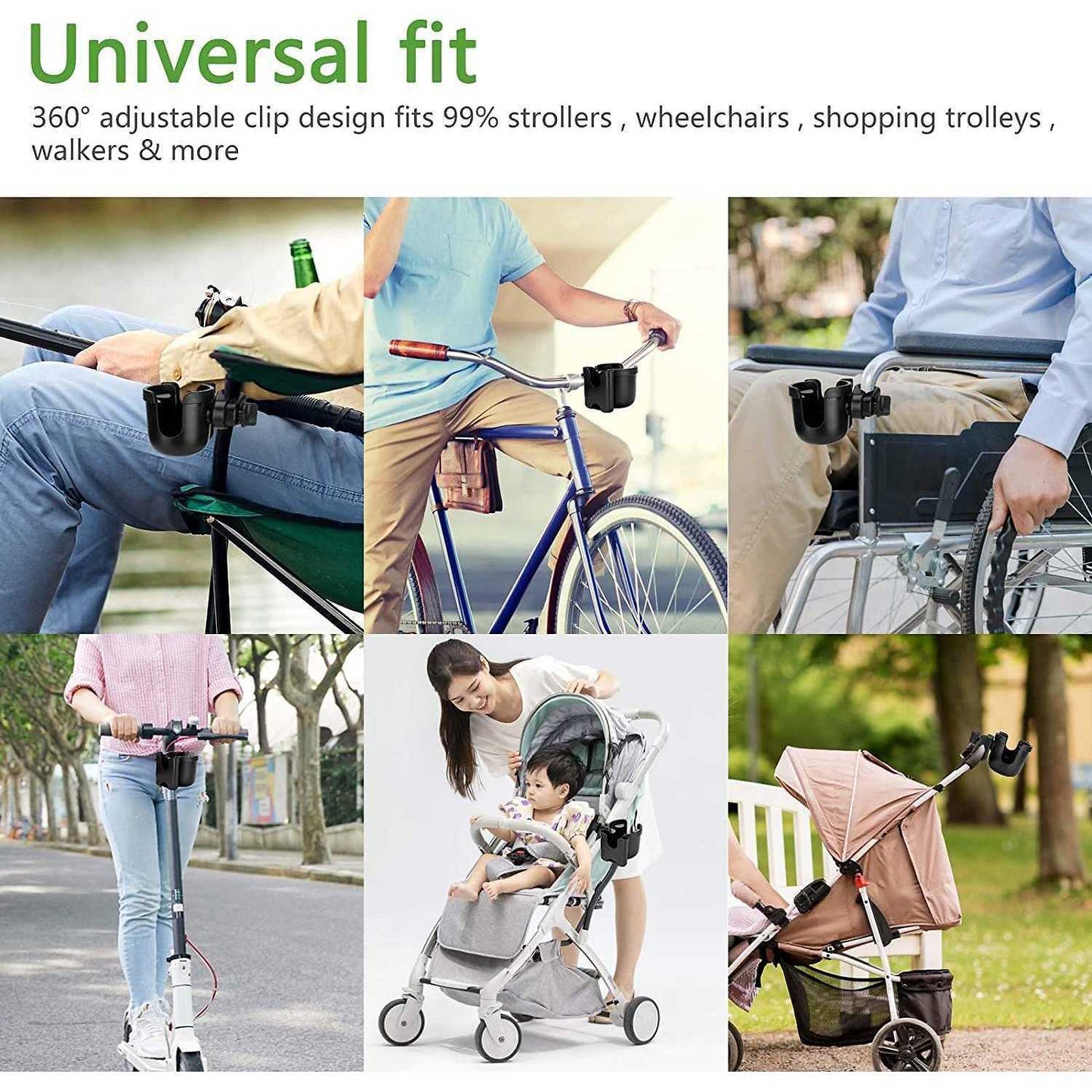 Suport pahar si telefon pentru carucior Altabebe AL1016