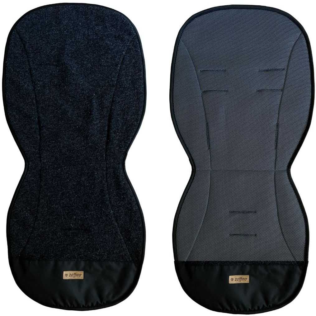 Salteluta pentru carucior 85 cm Lana fiarta si Plasa AIR Womar Zaffiro 3Z-PWF-92