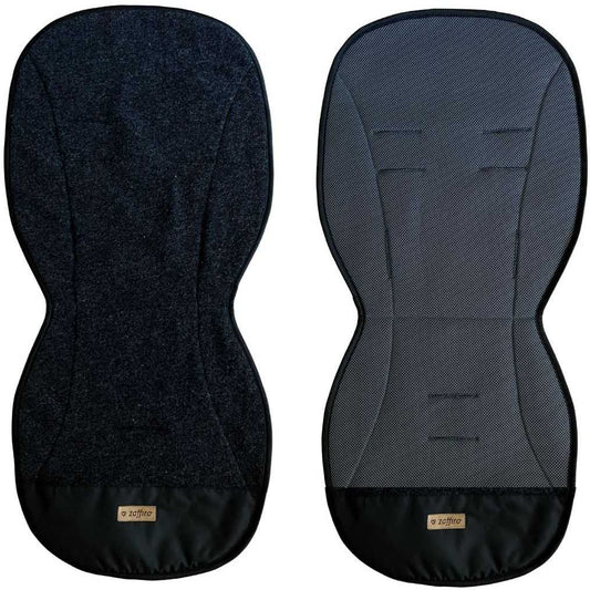 Salteluta pentru carucior 85 cm Lana fiarta si Plasa AIR Womar Zaffiro 3Z-PWF-92