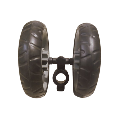 Roata dubla pivotanta cu blocator pentru carucior Plebani PB4563