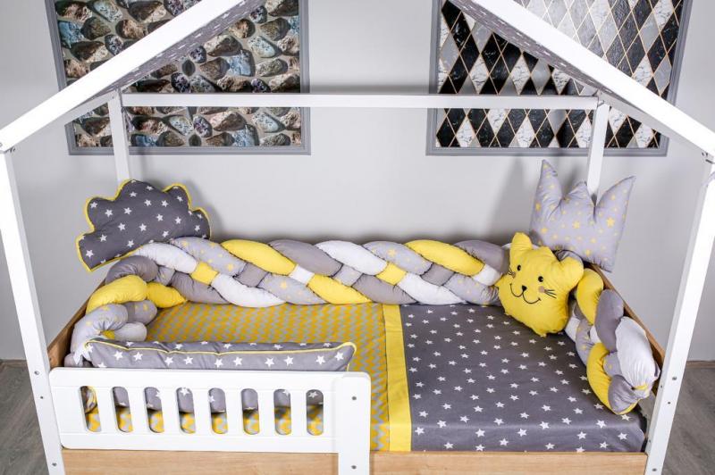 Lenjerie MyKids Montessori 7 Piese PS108 95x195 cm