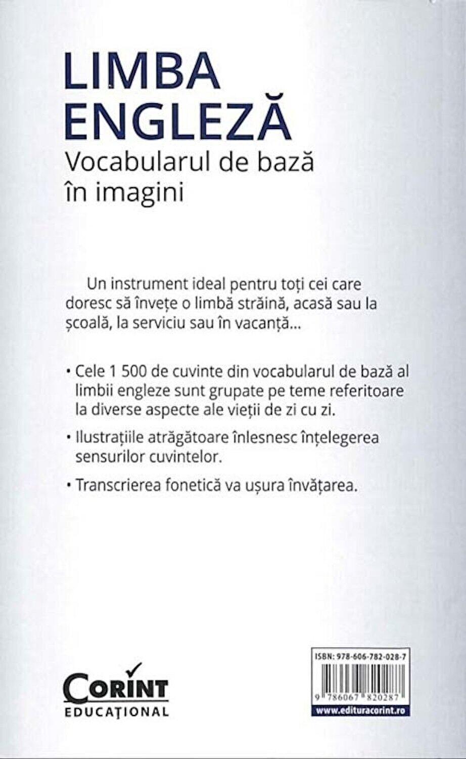 Vocabularul de baza in imagini - Limba engleza