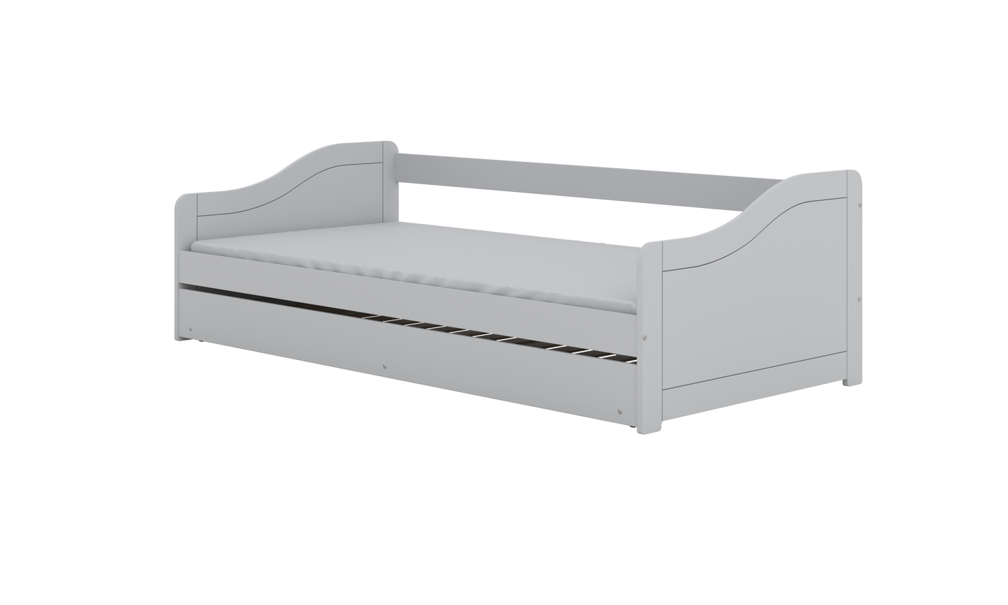 Pat copii Kocot Kids Blanka 200x90 cu saltea