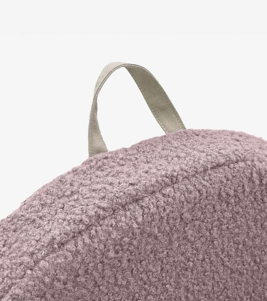 Fotoliu copii Klups Boucle Pink 
