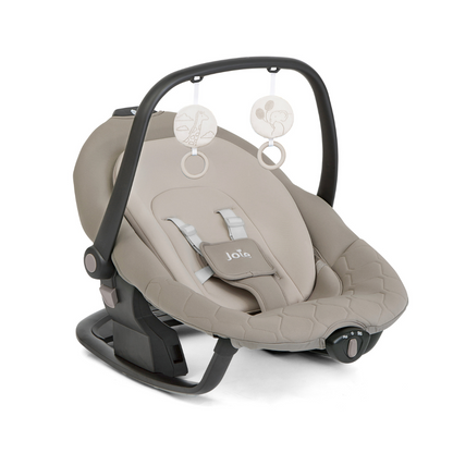 Joie - Leagan si balansoar rotativ Serina 2 in 1 Hazelnut