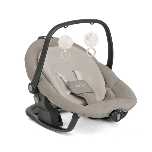 Joie - Leagan si balansoar rotativ Serina 2 in 1 Hazelnut