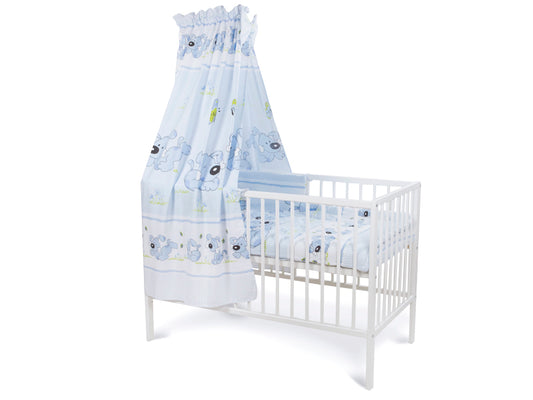 Lenjerie MyKids Catelus Albastru 5 Piese 120x60 cm