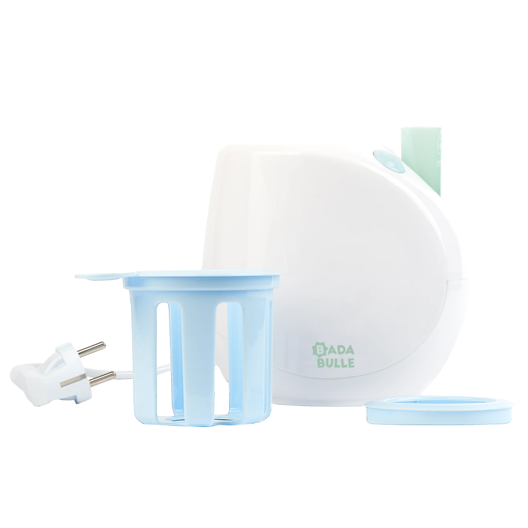 Badabulle – Incalzitor de biberoane/borcane pentru casa si masina Easy+ Pastel