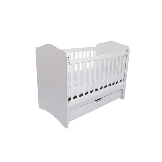 Patut VESSANTI Como culisant cu sertar - Alb