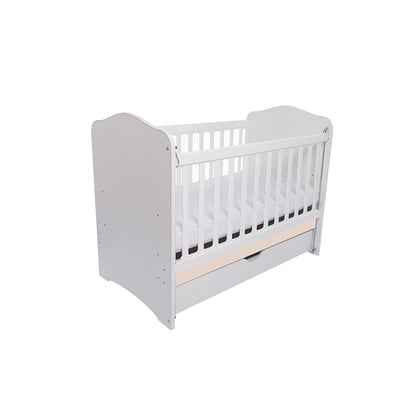 Patut VESSANTI Como culisant cu sertar - Alb cu Bej