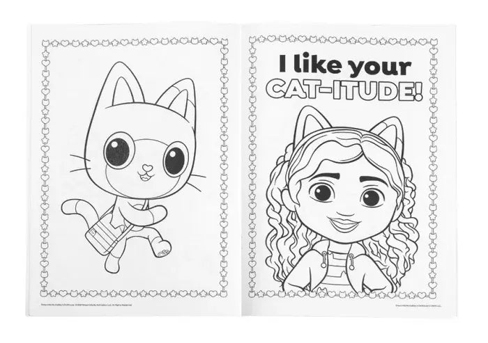 Cartea mea de colorat - Gabby's Dollhouse