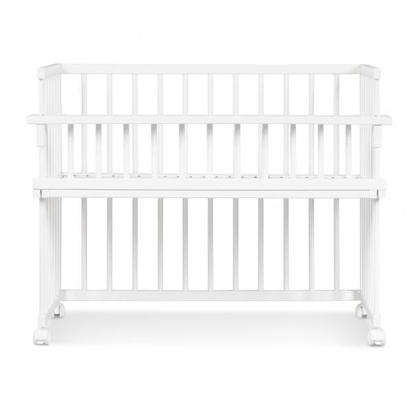 Patut copii din lemn KLUPS Piccolino Alb 90x40 cm