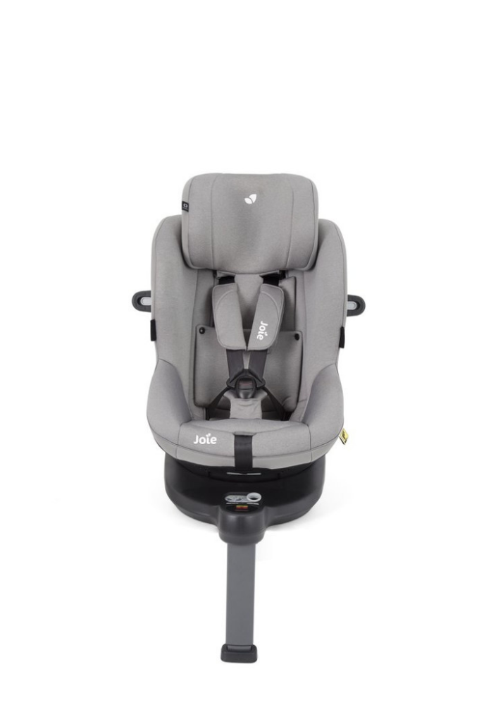 Joie - Scaun auto i-Spin 360° E Gray Flannel, 61 cm-105 cm, testat ADAC si certificat R129