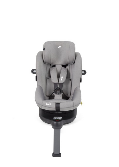 Joie - Scaun auto i-Spin 360° E Gray Flannel, 61 cm-105 cm, testat ADAC si certificat R129