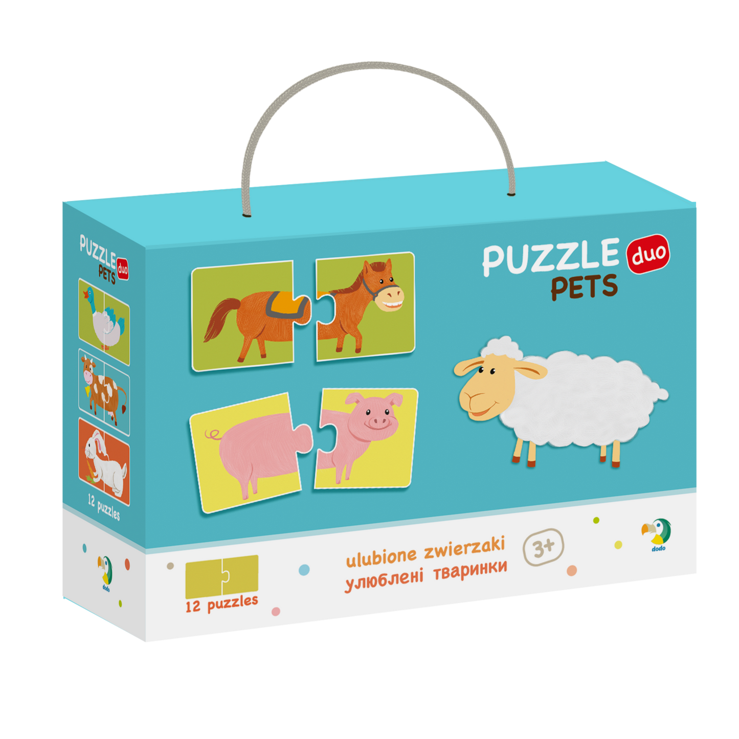 Duo Puzzle - Ferma (2 piese)