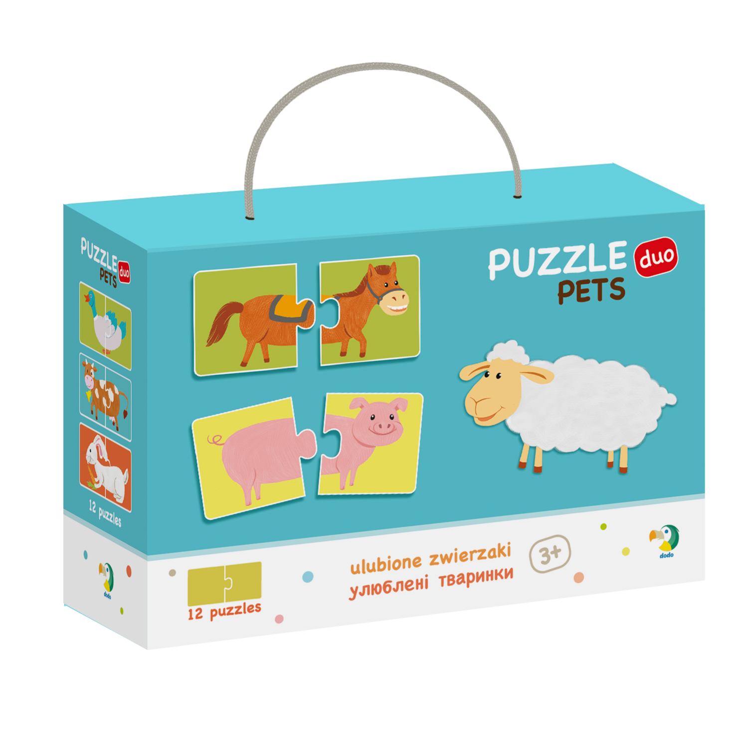 Duo Puzzle - Ferma (2 piese)