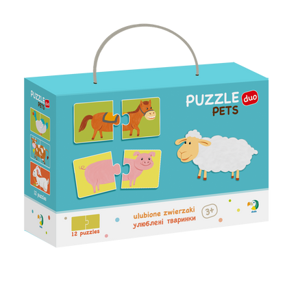 Duo Puzzle - Ferma (2 piese)