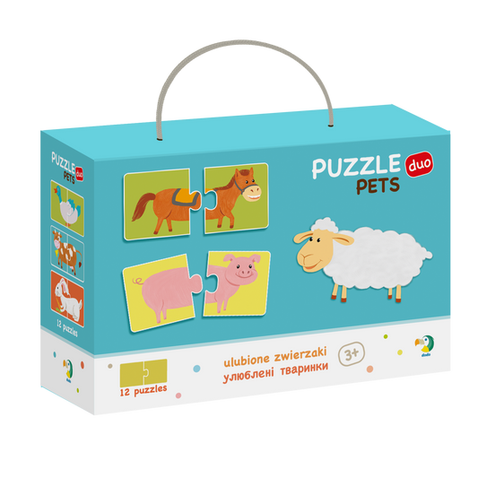 Duo Puzzle - Ferma (2 piese)