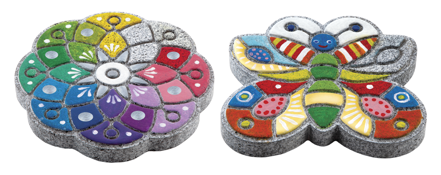 Set pictura pe piatra - Fluturas