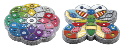 Set pictura pe piatra - Fluturas