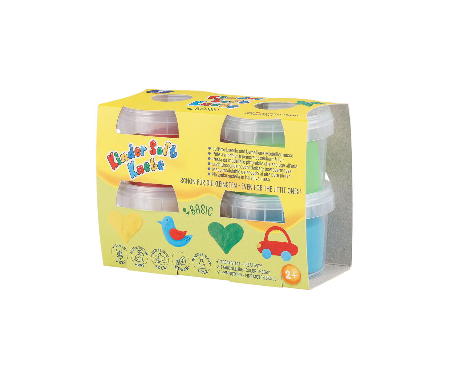 Plastilina non-toxica Kinder - Basic