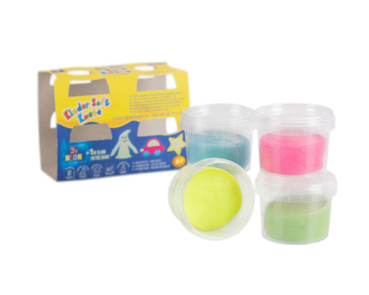 Plastilina non-toxica Kinder - Neon