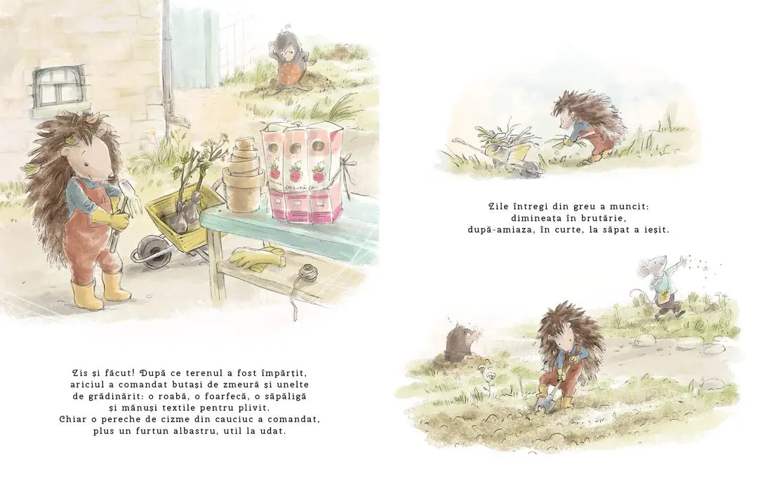 Soricelul Fursec si surpriza din gradina