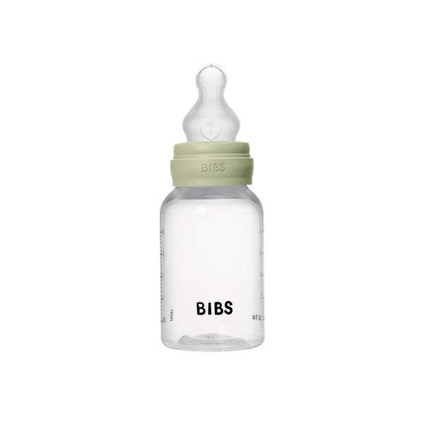 BIBS - Set complet biberon anticolici PP fara BPA, 150 ml, Silicon, Sage
