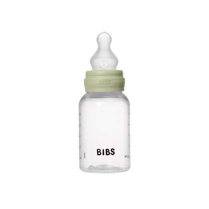 BIBS - Set complet biberon anticolici PP fara BPA, 150 ml, Silicon, Sage