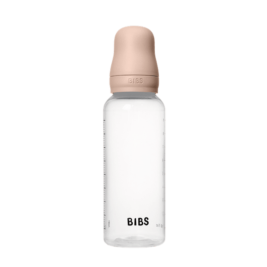 BIBS - Set complet biberon anticolici PP fara BPA, 270 ml, Silicon, Blush