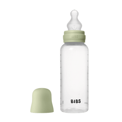 BIBS - Set complet biberon anticolici PP fara BPA, 270 ml, Silicon, Sage