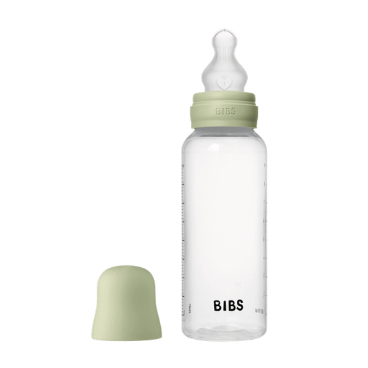 BIBS - Set complet biberon anticolici PP fara BPA, 270 ml, Silicon, Sage