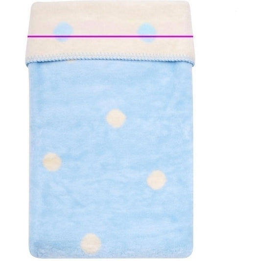 Paturica bebelusi Bumbac Buline 75x100 Womar Zaffiro AN-KBB-01