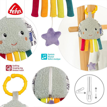 Jucarie muzicala mini - Caracatita colorata