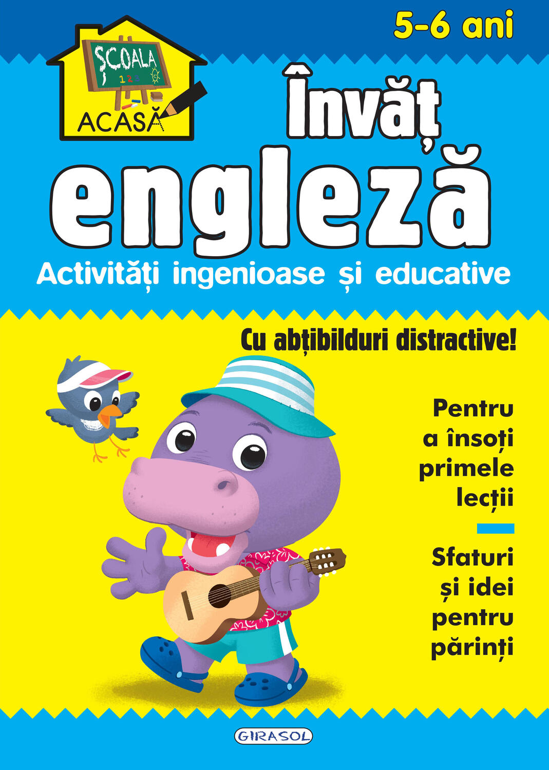 Scoala acasa - Invat engleza 5-6 ani