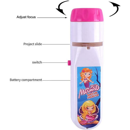 Lanterna proiector cu 3 diapozitive Sirene Bambinice BN021