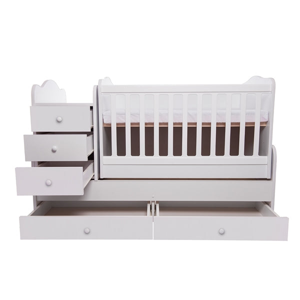 Patut transformabil VESSANTI Touring - Alb