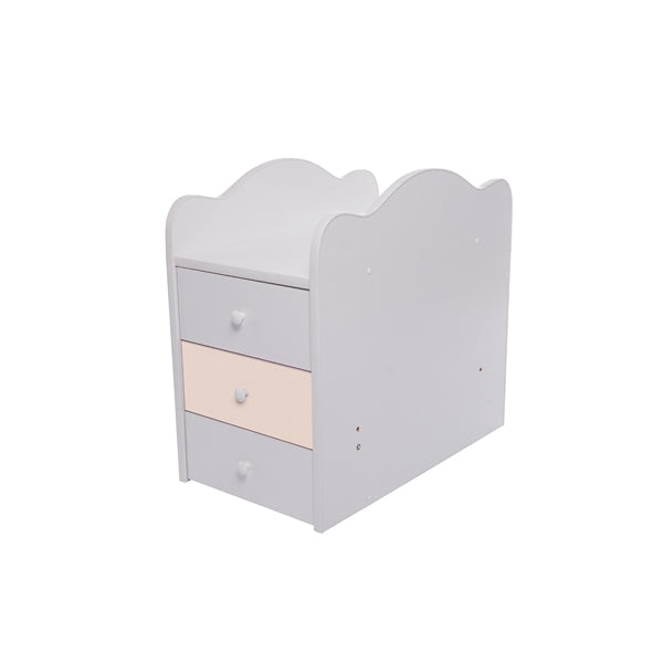 Patut transformabil VESSANTI Touring - Alb cu Bej