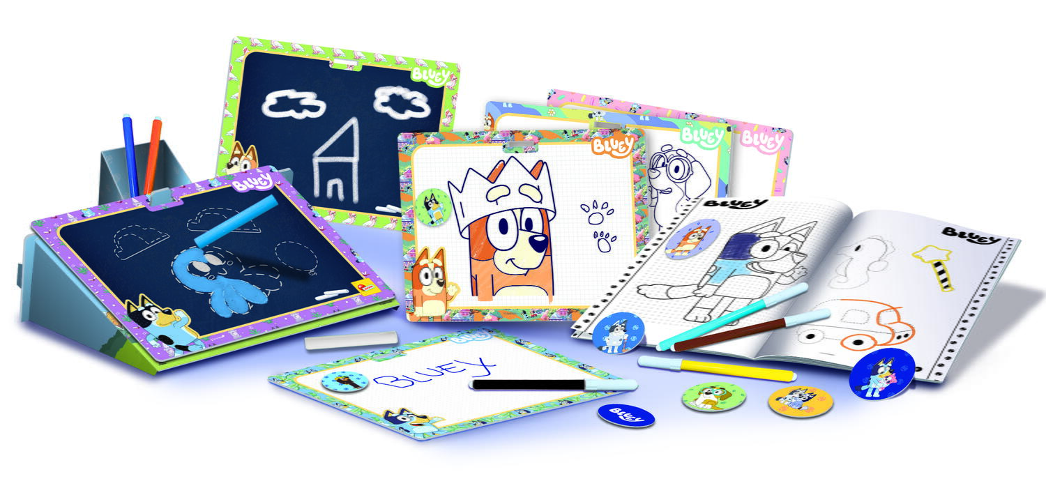 Kit de creatie cu ghiozdanel - Bluey