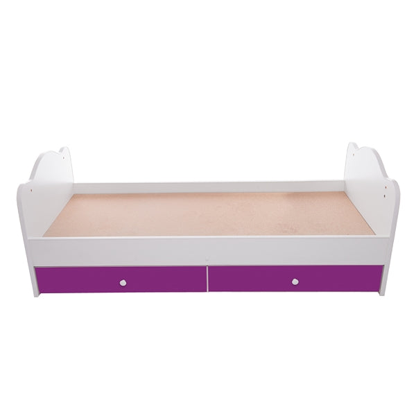 Patut transformabil VESSANTI Touring - Alb cu Violet