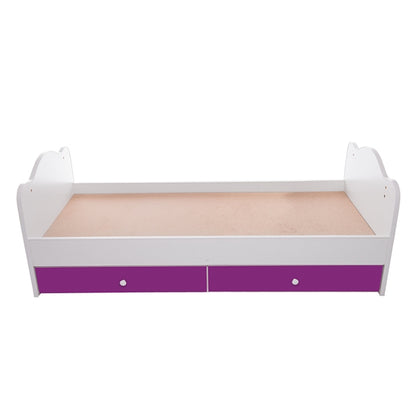 Patut transformabil VESSANTI Touring - Alb cu Violet