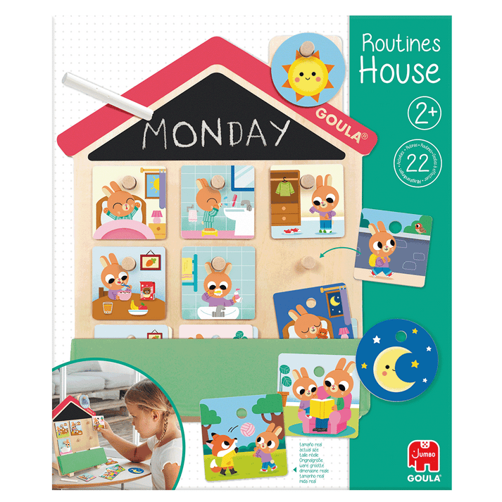 Joc educativ - Casuta cu activitati zilnice