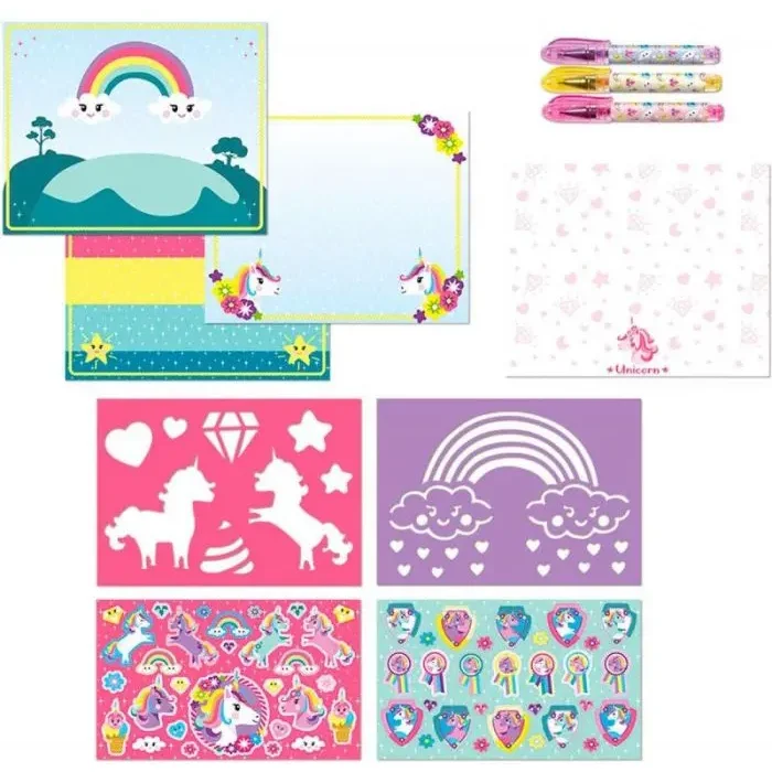 Carte cu activitati - Unicorni