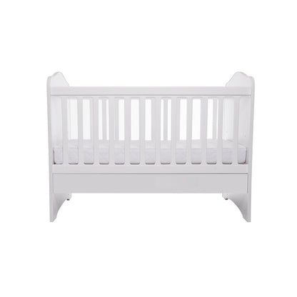 Patut VESSANTI Como fara sertar - Alb + Saltea Cocos 10 cm