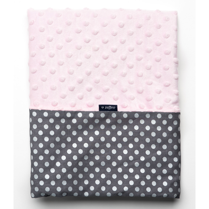 Paturica bebelusi Minky 75x100 Womar Zaffiro AN-MK-01