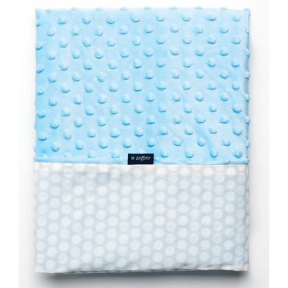 Paturica bebelusi Minky 75x100 Womar Zaffiro AN-MK-01